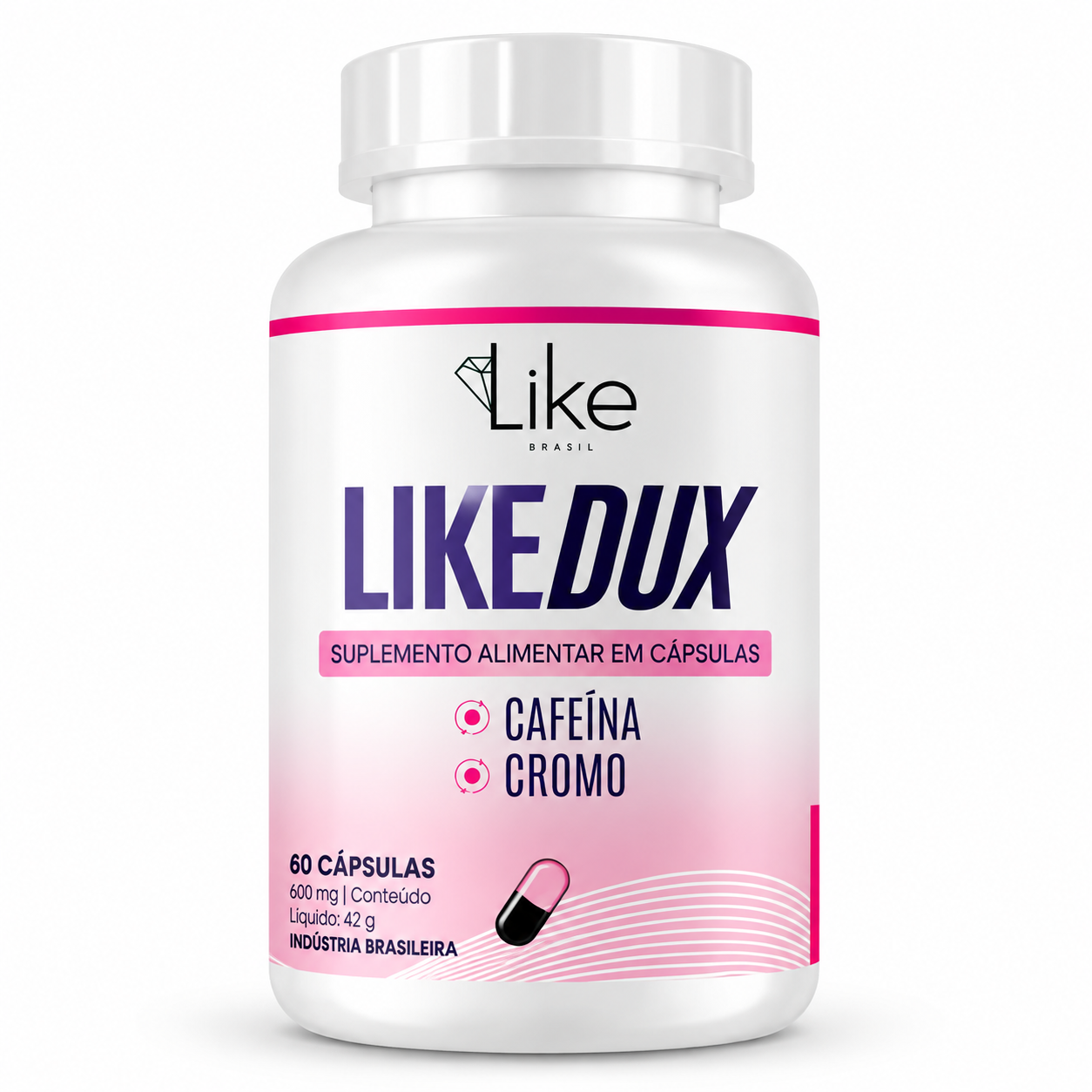 Likedux Suplemento Alimentar Like - 60un